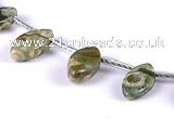 CRH11 6*12mm natural rhyolite marquise gemstone beads Wholesale