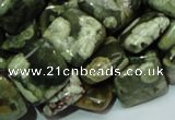 CRH18 15.5 inches 15*15mm square rhyolite beads wholesale