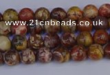 CRH500 15.5 inches 4mm round rhyolite gemstone beads wholesale