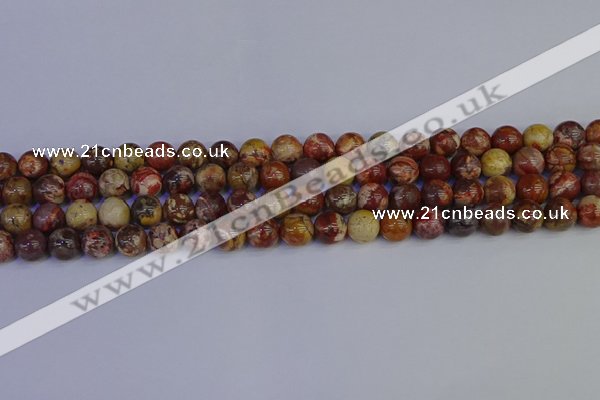CRH502 15.5 inches 8mm round rhyolite gemstone beads wholesale