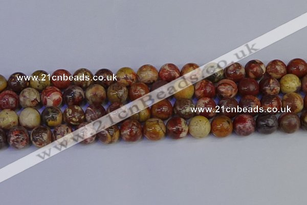 CRH505 15.5 inches 14mm round rhyolite gemstone beads wholesale