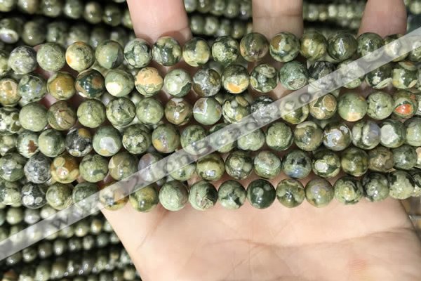 CRH570 15.5 inches 4mm round rhyolite gemstone beads wholesale