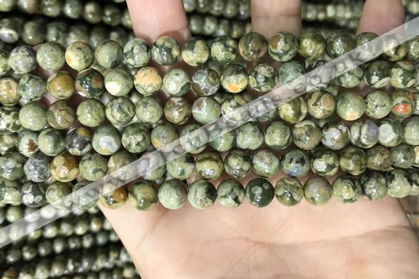 CRH571 15.5 inches 6mm round rhyolite gemstone beads wholesale