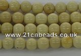 CRI200 15.5 inches 4mm round riverstone beads wholesale