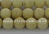 CRI203 15.5 inches 10mm round riverstone beads wholesale