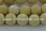 CRI214 15.5 inches 12mm faceted round riverstone beads wholesale