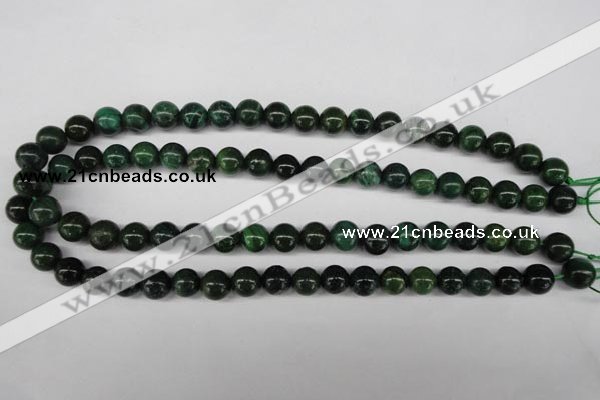 CRJ303 15.5 inches 10mm round African prase jasper beads wholesale