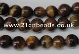 CRO115 15.5 inches 8mm round yellow tiger eye beads wholesale