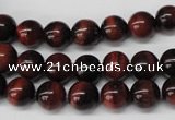 CRO116 15.5 inches 8mm round red tiger eye beads wholesale