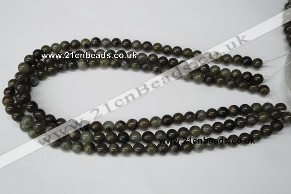 CRO119 15.5 inches 8mm round labradorite gemstone beads wholesale