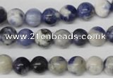 CRO120 15.5 inches 8mm round sodalite gemstone beads wholesale