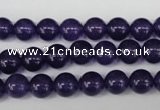 CRO148 15.5 inches 8mm round dyed amethyst beads wholesale