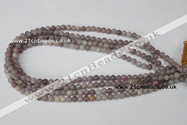 CRO15 15.5 inches 6mm round lilac jasper beads wholesale