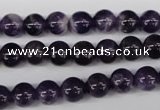 CRO150 15.5 inches 8mm round dogtooth amethyst beads wholesale