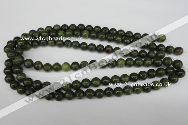 CRO211 15.5 inches 10mm round canadian jade beads wholesale