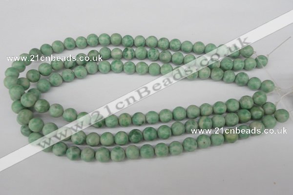 CRO212 15.5 inches 10mm round Qinghai jade beads wholesale