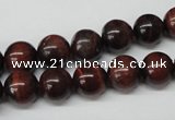 CRO215 15.5 inches 10mm round red tiger eye beads wholesale