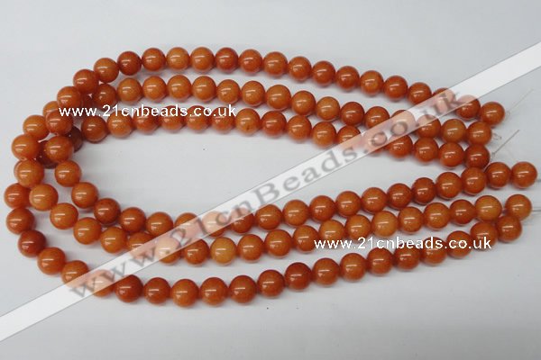 CRO220 15.5 inches 10mm round red aventurine beads wholesale