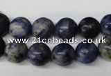 CRO231 15.5 inches 10mm round sodalite gemstone beads wholesale