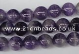 CRO237 15.5 inches 10mm round amethyst gemstone beads wholesale