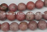 CRO238 15.5 inches 10mm round rhodochrosite gemstone beads wholesale