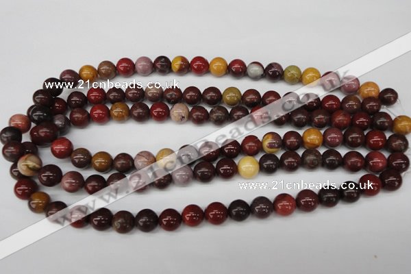 CRO248 15.5 inches 10mm round mookaite gemstone beads wholesale