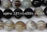 CRO301 15.5 inches 12mm round agate gemstone beads wholesale