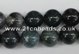 CRO315 15.5 inches 12mm round moss agate beads wholesale