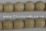 CRO326 15.5 inches 12mm round jasper gemstone beads wholesale