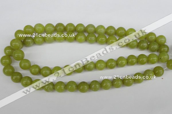 CRO331 15.5 inches 12mm round Korean jade beads wholesale