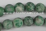 CRO333 15.5 inches 12mm round Qinghai jade beads wholesale