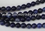 CRO34 15.5 inches 6mm round sodalite gemstone beads wholesale