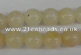 CRO351 15.5 inches 12mm round yellow aventurine beads wholesale