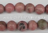 CRO359 15.5 inches 12mm round rhodochrosite gemstone beads wholesale