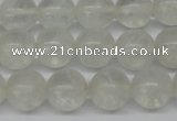 CRO368 15.5 inches 12mm round watermelon white beads wholesale