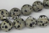 CRO385 15.5 inches 14mm round dalmatian jasper beads wholesale