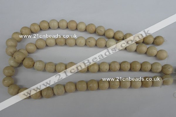 CRO388 15.5 inches 14mm round jasper gemstone beads wholesale