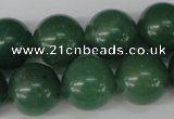 CRO434 15.5 inches 16mm round green aventurine beads wholesale