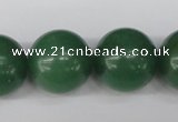 CRO530 15.5 inches 20mm round green aventurine beads wholesale