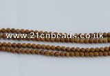 CRO552 15.5 inches 6mm round grain stone beads wholesale