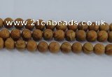 CRO556 15.5 inches 14mm round grain stone beads wholesale