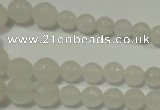 CRO712 15.5 inches 6mm – 14mm faceted round candy jade beads