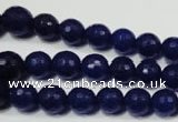 CRO715 15.5 inches 6mm – 14mm faceted round candy jade beads