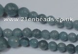 CRO716 15.5 inches 6mm – 14mm faceted round candy jade beads