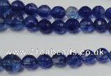 CRO748 15.5 inches 6mm – 14mm faceted round watermelon blue beads