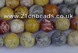 CRO862 15.5 inches 8mm round sky eye stone beads wholesale