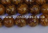 CRO883 15.5 inches 10mm round elephant blood stone beads