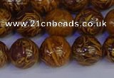 CRO884 15.5 inches 12mm round elephant blood stone beads