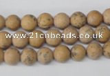 CRO91 15.5 inches 8mm round Chinese wood jasper beads wholesale