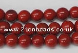 CRO96 15.5 inches 8mm round red jasper beads wholesale